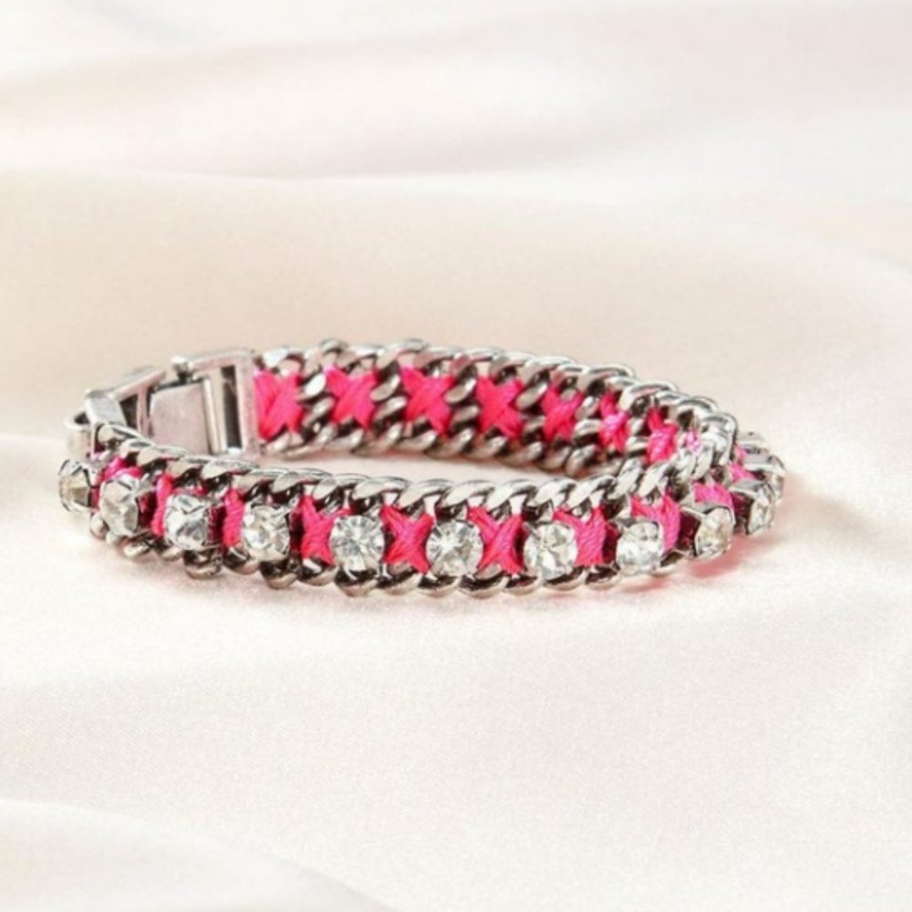 Stella & Dot Neon Dream Bracelet Pink
